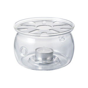 Hario glass tea warmer stand